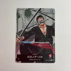 N079[PK]Y4570(カード) ロロノア・ゾロ OP01-001 L やや傷や汚れあり 4/7出品