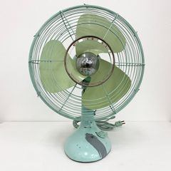 三菱電機 レトロ 扇風機 本体 グリーン - メルカリ