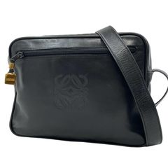 美品✨ロエベ ショルダーバッグ レザー アナグラム ヴィンテージ