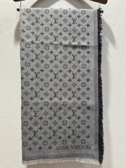 LOUIS VUITTON チェック柄ストール約53×188cm - メルカリ