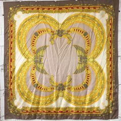 ☆HERMES エルメスPARURES DES SABLES スカーフ大判☆ - メルカリ
