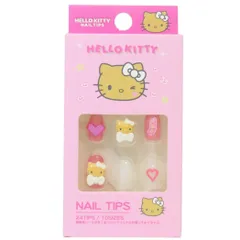 HELLO KITTY 　サンリオ　ハローキティ　日焼けキティ　コギャルキティ　ネイルチップ　２４ピース　女の子　コスメ　雑貨