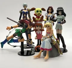 SR ナムコ リアルフィギュアコレクション ギャルズ編 Part2 わや姫 / ロロ＆ポプカ / カイ / ヴィオレット / ワルキューレ / アイヴィー 全６種