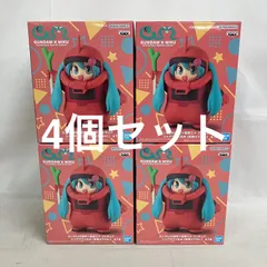 未開封 初音ミク ガンダム45周年×初音ミク シャアザクぐるみ 初音ミクver. フィギュア 4個セット SF4294 c107