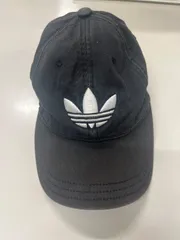 送料無料★adidas アディダス　キャップ　帽子　サイズフリー　ブラック　#80407micapA