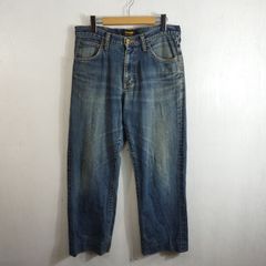 美品】HARE ワイドフレアデニムパンツ ブルー系その他84 ジーンズ 