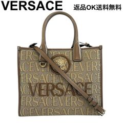 【未使用品】VERSACE ヴェルサーチ　メドゥーサ バロック柄トートバッグ 未使用品】VERSACE ヴェルサーチ メドゥーサ バロック柄トートバッグ