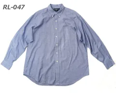 ［USED］Ralph Lauren ラルフローレン 古着 ラルフローレン シャツ古着 グレンチェック・千鳥格子柄系BLAKE / ブレイク ボタンダウンカラーシャツXLサイズrl-047