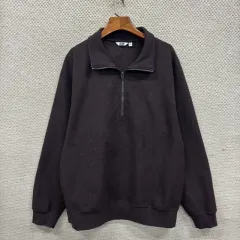 ユニクロ U ルメール カジュアル ハーフジップ スウェットシャツ スウェット XL A08713