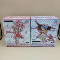 【D37382】セガ レミリア・スカーレット フランドール・スカーレット プレミアムフィギュア 東方Project