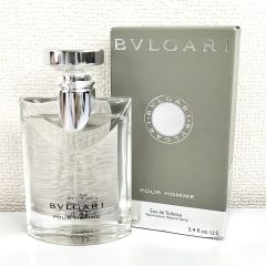 廃盤品 ほぼ満水 BVLGARI プールオム ソワール 100ml 香水 箱付き