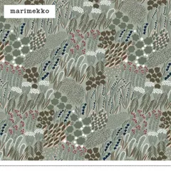 マリメッコ 壁紙 25147 ピエニレット グリーン 70cm×10m marimekko PIENI LETTO 輸入壁紙 不織布 クロス 北欧 おしゃれ ピエニレット Pieni Letto グリーン 25147 / Marimekko マリメッコ