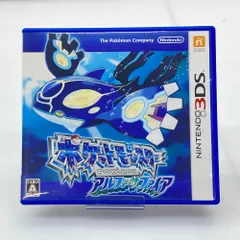 05w20329 (株)ポケモン  ”ポケットモンスター　アルファサファイア”  Nintendo 3DS・2DS  ゲームソフト  LNA-CTR-ECLJ-JPN  【中古品】