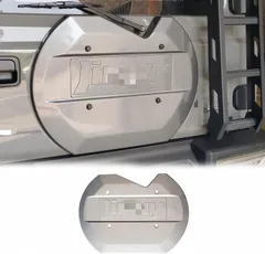 【送料無料】スズキ ジムニー 専用 スペアタイヤレスカバー リアゲートカバー スムージングパネル グレー 外装カスタムパーツ 高級感アップ スタイリッシュな印象 簡単取付 傷防止 ドレスアップ効果