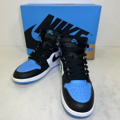 07w1544★ NIKE AIR JORDAN 1 RETRO HIGH OG “UNIVERCITY BLUE/UNC TOE” ナイキ エアジョーダン1 レトロハイ ユニバーシティブルー/UNCトゥ 27.5cm DZ5485-400【中古品】