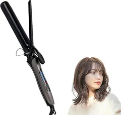 NABI_798 コテ 32mm ヘアアイロン カールアイロン 140℃～200℃調節可能 4段階温度調節 60分自動オフ ロングパイプ なめらか ロング/ショートヘア ボブ ふわふわカール 人気 サロン 美容師 プロ仕様 巻き髪 メーカー付き 正 0407