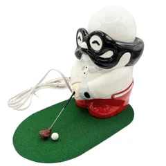 希少 ニチデン ツルピカ軍団 第1弾 OBおじさん SV-107 レトロ ヴィンテージ ライト 照明 くにまつとくひろ キャラクターランプ 光る 陶器 日本製 レア 当時物 コレクション 置物 インテリア アンティーク 昭和 照明器具【中古】【送料無料】