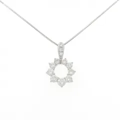 PT900/PT850 ダイヤモンド ネックレス 1.01CT