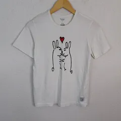 Paul Smith ポールスミス 半袖 Tシャツ キャラクタープリント ホワイト Mサイズ メンズ 古着 モード シンプル