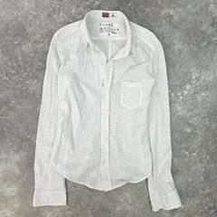 【値下げ】Frank&Eileen フランクアンドアイリーン BARRY RonHerman別注 トーマスメイソン 長袖シャツ レディース コットン 中古