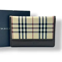 新品箱あり》BURBERRY 長財布 T1 4652 09 ベージュ/ブラック 【公式通販】