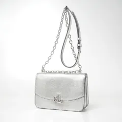 LAUREN RALPH LAUREN ローレン ラルフ ローレン ショルダーバッグ エンボスレザー 鞄 ミニバッグ ブランド古着【中古】20260407/RA8713