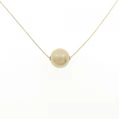 K18YG 白蝶パール ネックレス 11.8mm