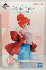 BANDAI SPIRITS 一番くじ 五等分の花嫁∽ ２人だけの時間 E賞 中野五月 スノールームウェアフィギュア