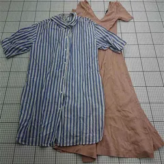 ◇ ⊂ ザラ ZARA トラファルックコレクション ストライプシャツワンピース S レディース E  【1602240001053】