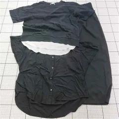 ◇ Θ グローバルワーク GLOBAL WORK レディース Mサイズ ブラック系 トップス＆パンツセット E  【1602240000995】