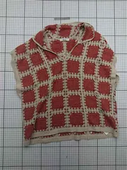 ◇ Θ ニコアンド niko and... NKN20417SB クロシェ編みベスト F レディース E  【1603020000303】