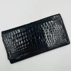【中古】LONGCHAMP/ロンシャン/長財布/クロコダイル風/現状品のサムネイル