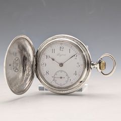 ガラス割れあり・稼働品】ロンジン×精工舎 Wネーム 懐中 希少 - メルカリ