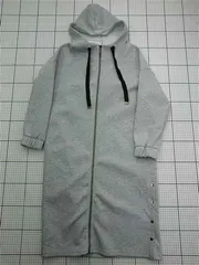 ◇ Θ リヴォフォンナ Re.Verofonna フリルフードジップパーカー ワンピース グレー系 レディース E  【1603020003540】のサムネイル