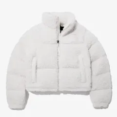 THE NORTH FACE ザノースフェイス ヌプシ(Nuptse) ボア ショートダウン 白
