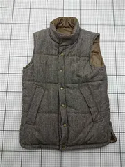 ◇ Θ メンズメルローズ MEN'S MELROSE リバーシブルダウンベスト 3サイズ グレー系 メンズ E  【1603020006725】