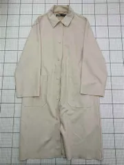 ◇ ⊇ ザラ ZARA ベージュ系 ロングコート レディース Lサイズ E  【1603020007555】