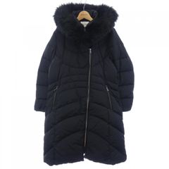 美品 タトラス ダウンコート Aライン ラクーンファー キルティング M