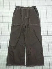 ◇ Θ チャオパニックティピー CIAOPANIC TYPY ドローストリングパンツ ブラウン系 メンズ M E  【1603160006883】