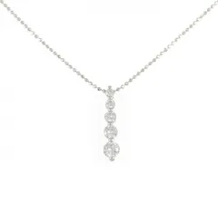 PT900/PT850 ダイヤモンド ネックレス 0.206CT