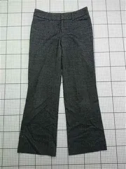 ◇ Θ ロートレアモン LAUTREAMONT 3110-77010 ウール混スラックスパンツ グレー系 レディース E  【1603160007392】