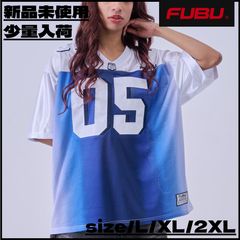 レア FUBUフブ ゲームシャツ フットボールシャツ ユニフォーム 90s L