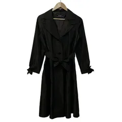 Leilian(レリアン) トレンチコート サイズ7 S レディース美品  - ダークブラウン 長袖/春/秋