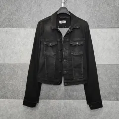 DIESEL GIOEN レディース クロップド デニム ジャケット (サイズ 80)