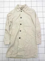 ◇ ⊇ ユナイテッドアローズ グリーンレーベルリラクシング ステンカラーコート XS メンズ ベージュ系 E  【1603230012615】