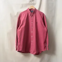 00S ポロラルフローレン オックスフォード シャツ XL M0194