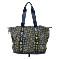 Max MaraWEEKEND(マックスマーラウィークエンド) ショルダーバッグ - ネイビー×イエロー 折りたたみのサムネイル