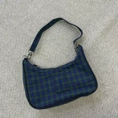 実寸確認 POLO RALPH LAUREN(ポロラルフローレン) チェック HOBO BAG 0406D