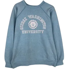 古着 チャンピオン Champion 3連プリント カレッジスウェットシャツ トレーナー メンズM相当/eaa629807