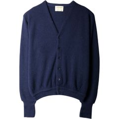 90s J.CREW リネン × コットン ニット カーディガン パチポケ - メルカリ